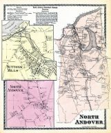 North Andover, North Andover Villlage, Suttons Mills, Andover North Village, Andover North, Essex County 1872